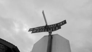 Pacific Coast Highway One Street Sign in Pismo